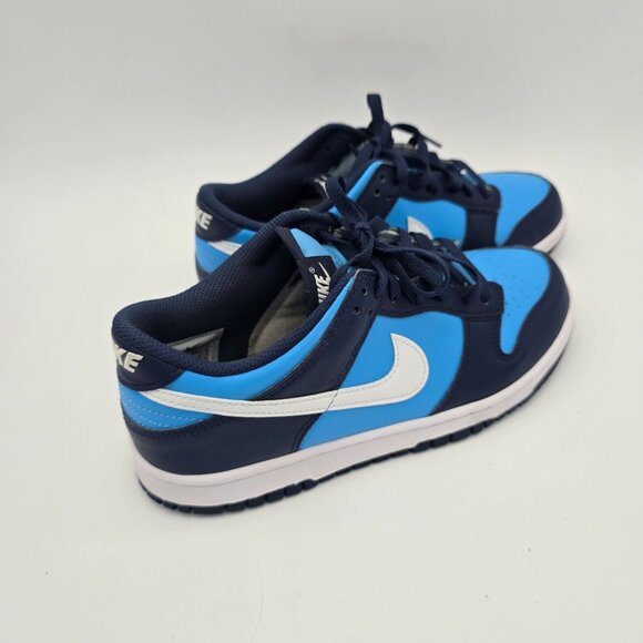 Nike Dunk Low University Blue Youth Size 7 Athletic Shoes - Picture 8 of 12